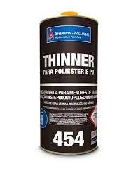 THINNER P/POLIESTER 454 LAZZURIL - 900ML