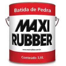 BATE PEDRA PRETO MAX RUBBER - GALAO