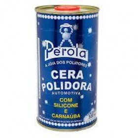 CERA POLIDORA COM SILICONE 500ML PEROLA - LATA