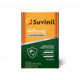 FACHADA PROTEGIDA EMBORRACHADA BRANCO SUVINIIL - LATA