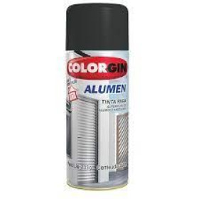 SPRAY ALUMEN PRETO COLORGIN - SPRAY