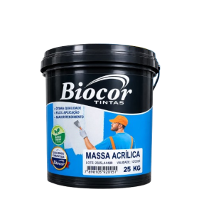 MASSA ACRILICA BIOCOR BALDE 25Kg
