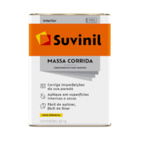 MASSA CORRIDA SUVINIL 25KG - LATA