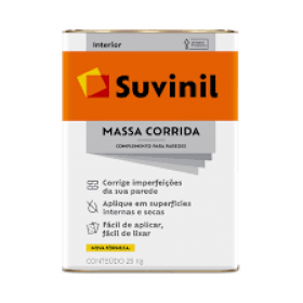MASSA CORRIDA SUVINIL 25KG - LATA